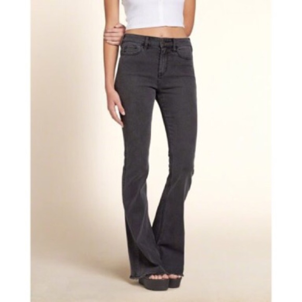Hollister High Rise Flare Jeans